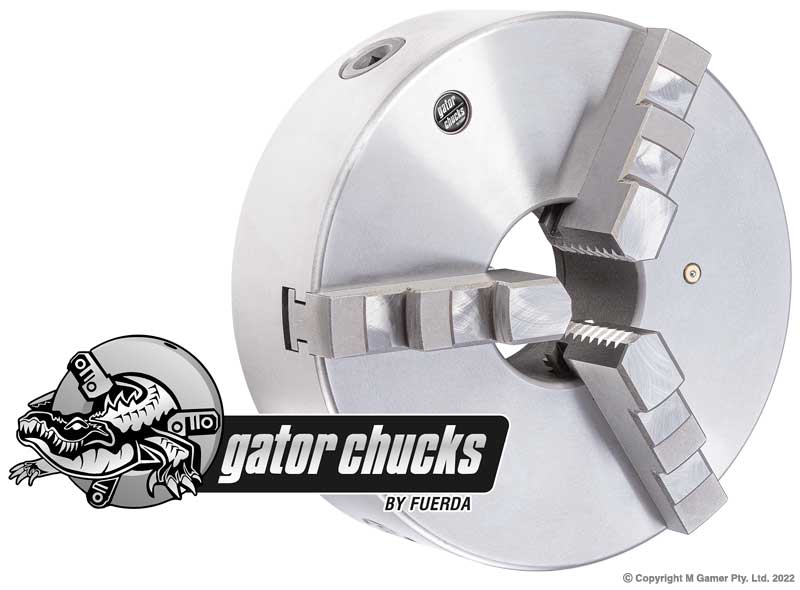 High Precision 3 Jaw Self Centering Front Mount Lathe Chuck - 250mm